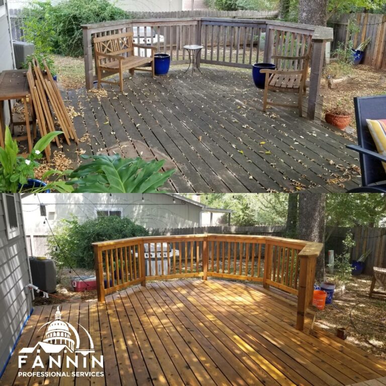 Austin TX wood Cleaning